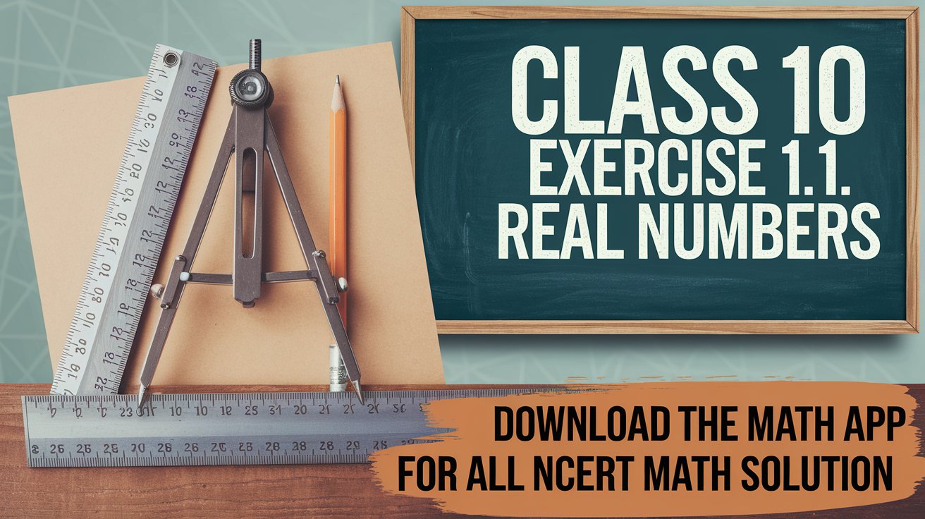 NCERT Solutions for Class 10 Maths Chapter 1 Exercise 1.1 | CBSE class 10 maths chapter 1 Ex 1.1