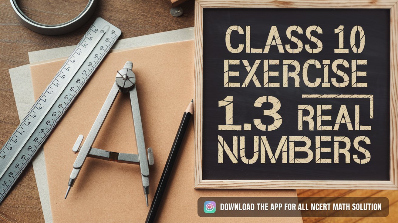 NCERT Solutions for Class 10 Maths Chapter 1 Exercise 1.3 || CBSE Class 10 maths chapter 1 Ex 1.3