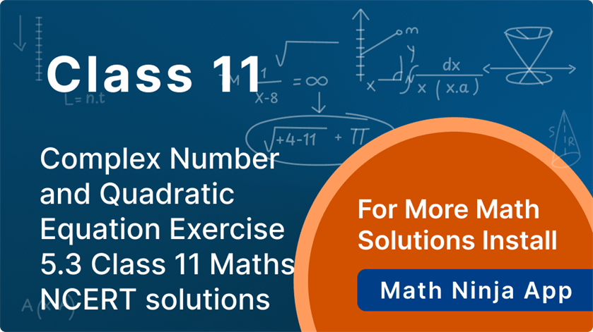 exercise 5.3 class 11 maths solutions
