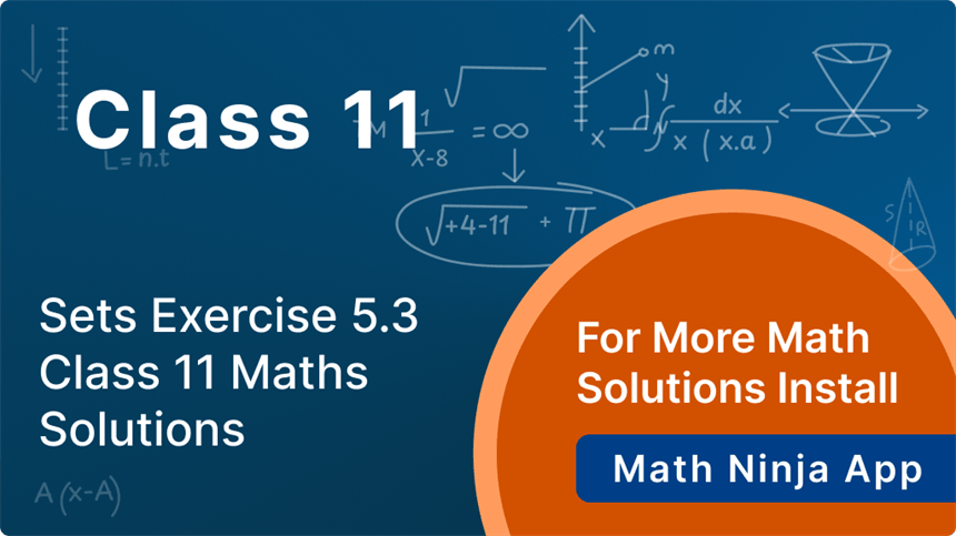 exercise 5.3 class 11 maths solutions